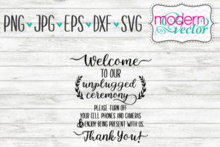 Wedding Unplugged Text: The Font for a Boho Country Vibe